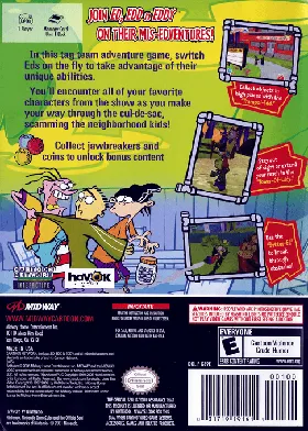 Ed, Edd n Eddy - The Mis-Edventures box cover back